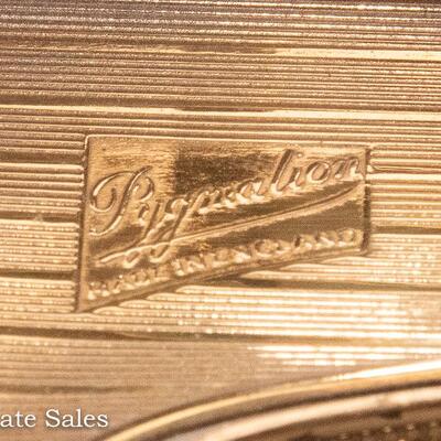 FABULOUS CONDITION - Pygmalion Grand Piano Powder Compact Sonata Puff Collapsable Legs