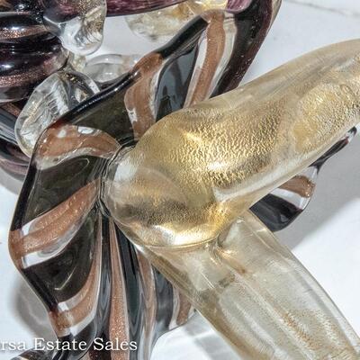 MURANO / VENETIAN FIGURAL CANDLE STICK
