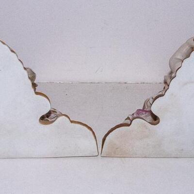 PAIR - CERAMIC CHERUB WALL SCONCES