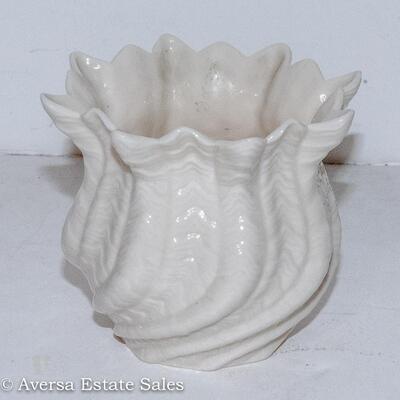 BELLEEK VASE - 3rd BLACK MARK
