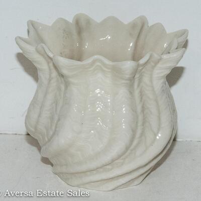 BELLEEK VASE - 3rd BLACK MARK