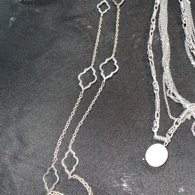 3 piece fashion necklace lot