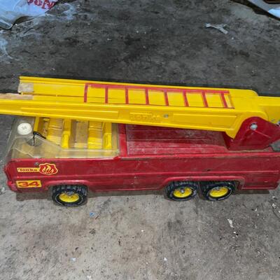 Vintage tonka fire truck