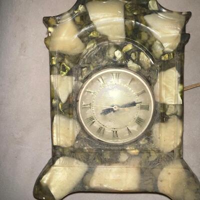 Vintage mother of pearl clock