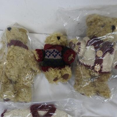 Lot of Stuffed Bears and Sweaters, Some in Packaging