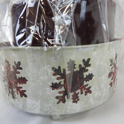 Mainstays Large Apple Cinnamon Scented Candle - New