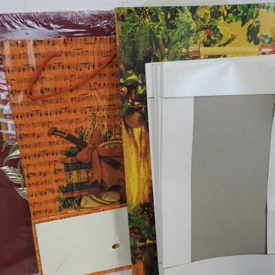 Lot of Gift Supplies, Gift Bags, Tissue Paper, Gift Wrap