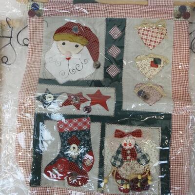 3 Santa Wall Hanging Decor - New