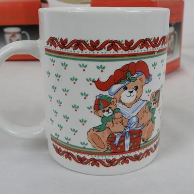 4 Windsor Collection Collectible Mugs, In Box