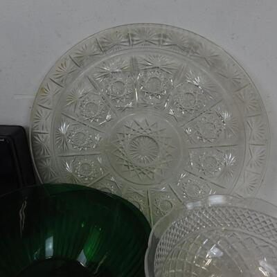 14 pc Holiday Kitchen, Bowls, Tins, Platter, Napkins