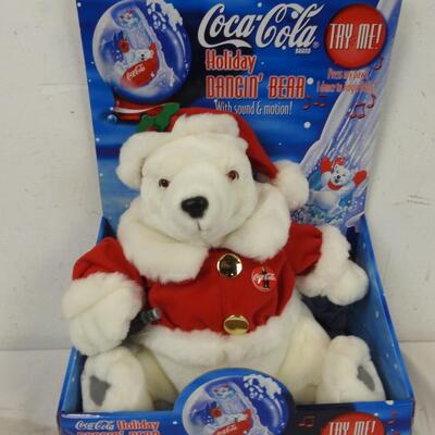 Coca-Cola Holiday Dancin' Bear - New