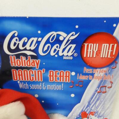 Coca-Cola Holiday Dancin' Bear - New