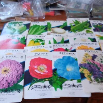 LOT 198 TWENTY OLD SEED PACKETS