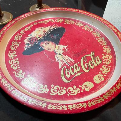 Vintage coca cola serving tray