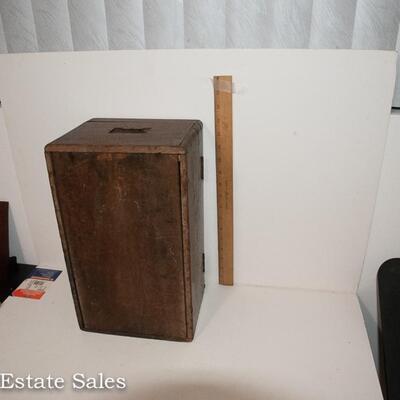 ANTIQUE BALLOT BOX