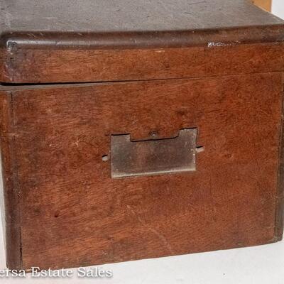ANTIQUE BALLOT BOX
