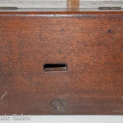 ANTIQUE BALLOT BOX