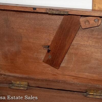 ANTIQUE BALLOT BOX