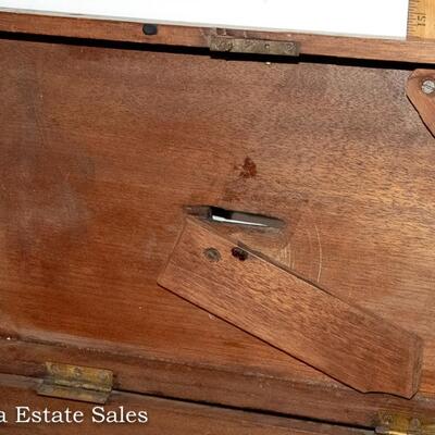ANTIQUE BALLOT BOX