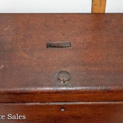 ANTIQUE BALLOT BOX
