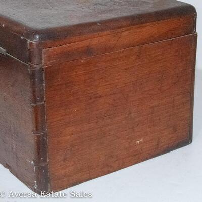 ANTIQUE BALLOT BOX