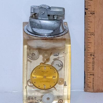 ACRYLIC - EXPLODED WATCH CIGARETTE LIGHTER