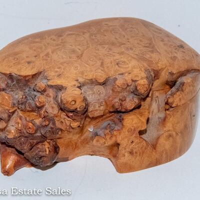 BEAUTIFUL BURL WOOD BOX BY DOUG MUSCANELL