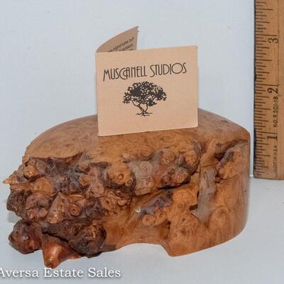 BEAUTIFUL BURL WOOD BOX BY DOUG MUSCANELL