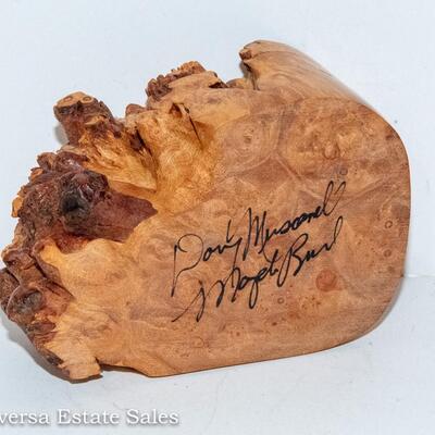 BEAUTIFUL BURL WOOD BOX BY DOUG MUSCANELL