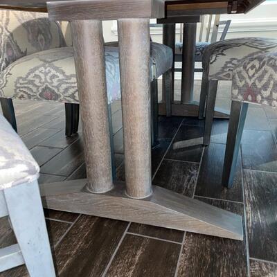 Ethan Allen Dining Table and Six Chairs