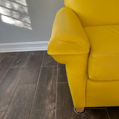 Pair of Leather Club Chairs