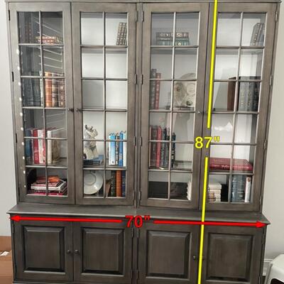 Ethan Allen Villa Double Library Bookcase