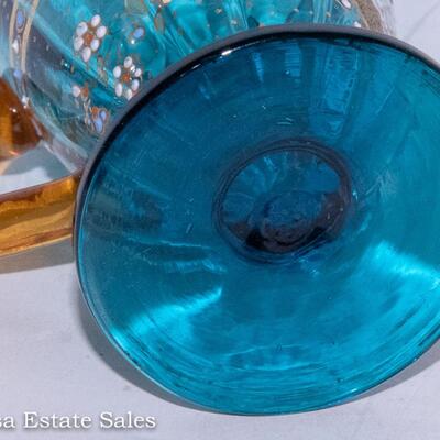 BOHEMIAN - MOSER STYLE - ENAMELED CUP