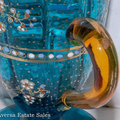 BOHEMIAN - MOSER STYLE - ENAMELED CUP