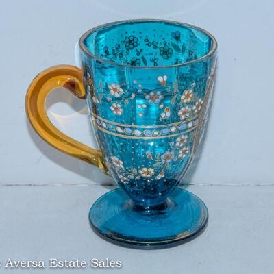 BOHEMIAN - MOSER STYLE - ENAMELED CUP