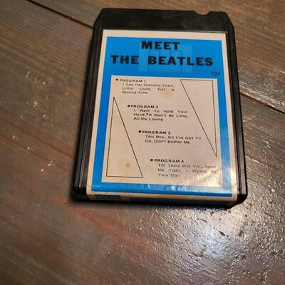 Vintage Beatles 8 track