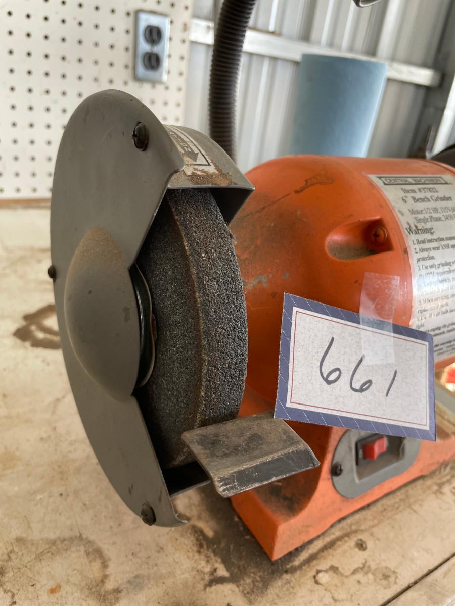 Central Machinery 6" Bench Grinder