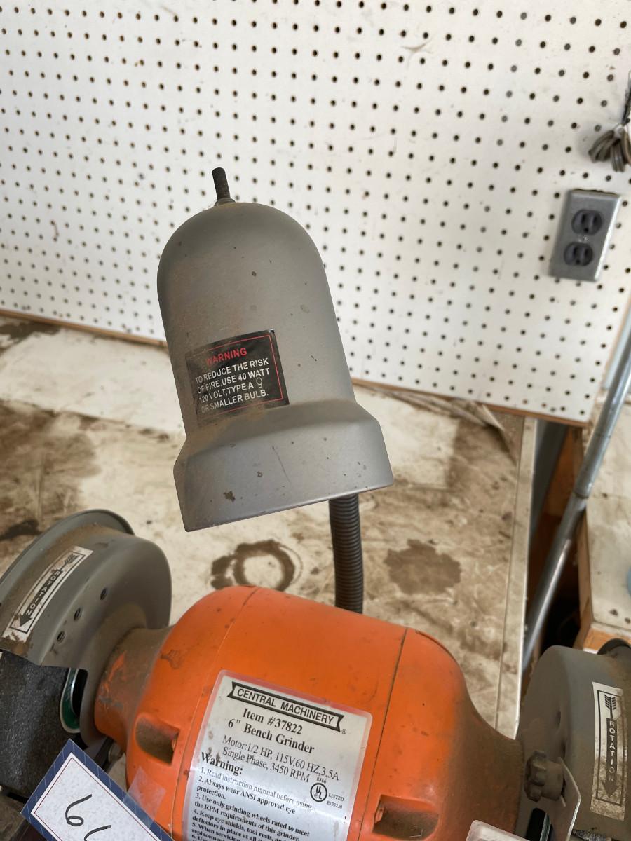 Central Machinery 6" Bench Grinder