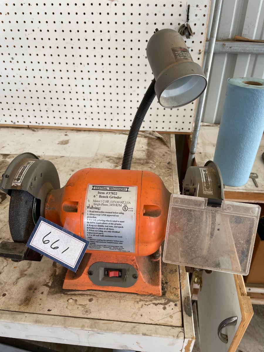 Central Machinery 6" Bench Grinder