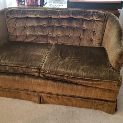 Small vintage love seat