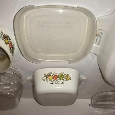 Corning ware Pyrex Mushrooms