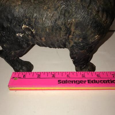 Antique Cast Iron Scottie Dog Doorstop