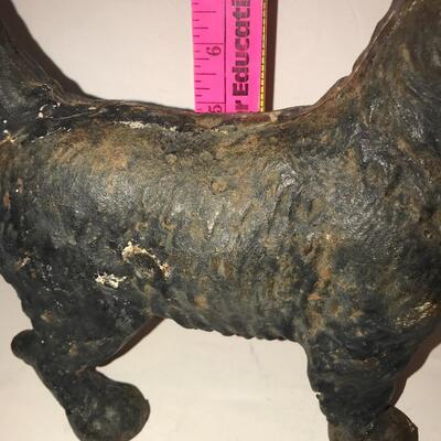 Antique Cast Iron Scottie Dog Doorstop