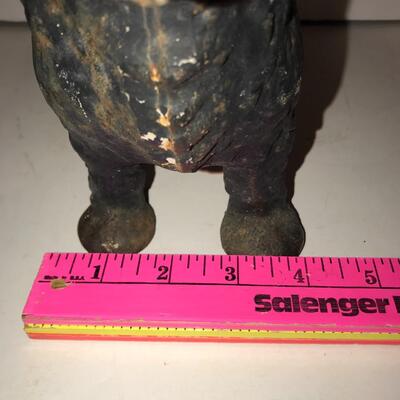 Antique Cast Iron Scottie Dog Doorstop