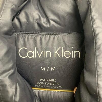 #6 Calvin Klein Black Down Jacket Women's Medium