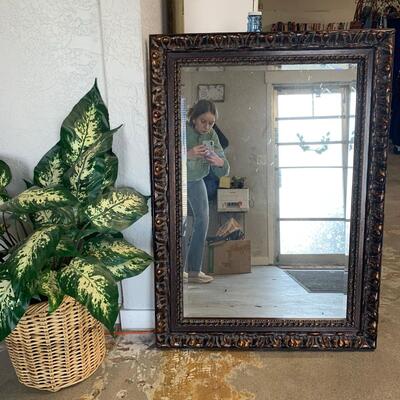 #10 Gorgeous Framed Beveled Mirror 32