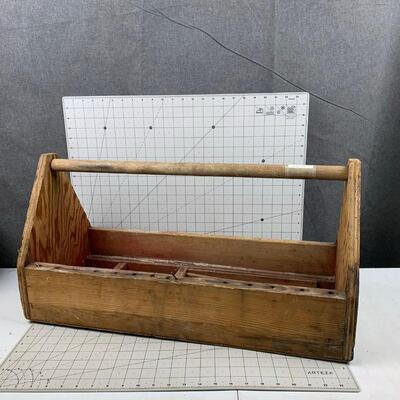 #12 Large Wooden Toolbox