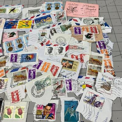 #15 Vintage Stamp Collection