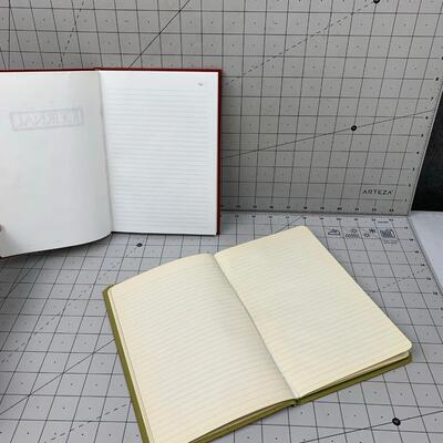 #38 Two Blank Journals