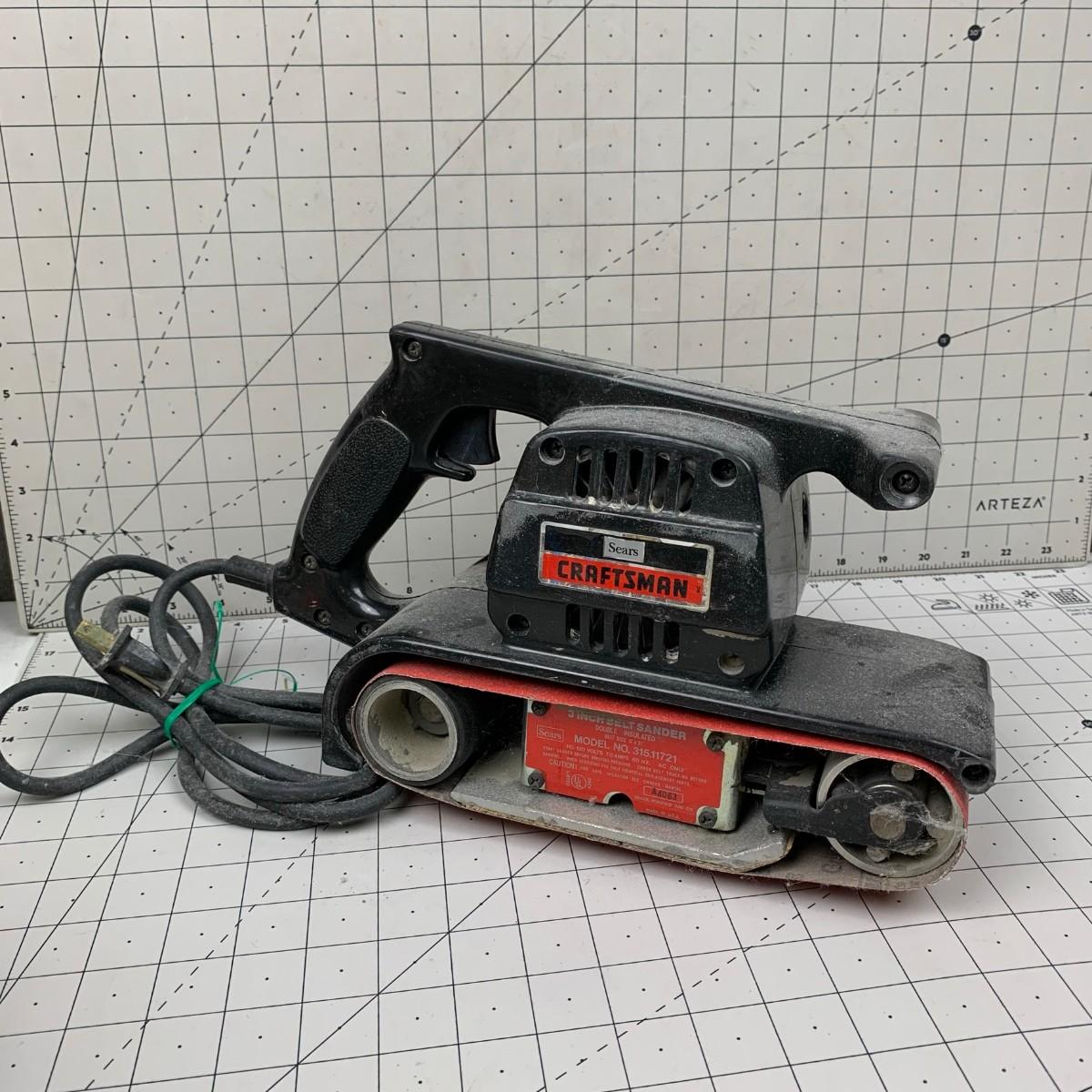 46 Craftsman 3 Inch Belt Sander